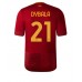 Billige AS Roma Paulo Dybala #21 Hjemmetrøye 2022-23 Kortermet
